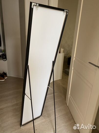 Зеркало напольное в раме 33х153 см черное