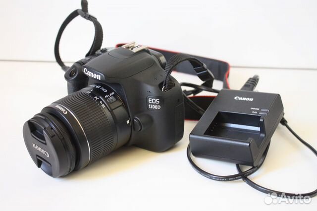 Canon 1200D с объективом объявление продам