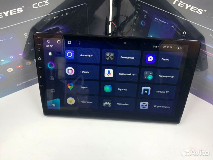 Магнитола на андройде Teyes 6/128