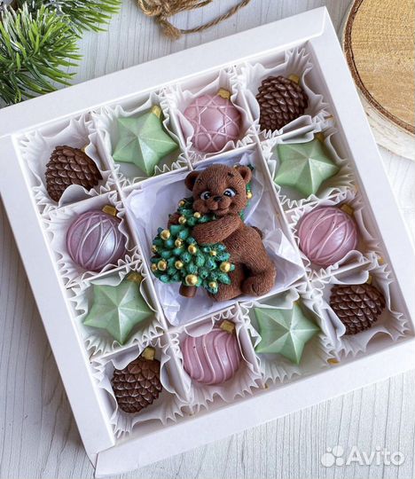 Новогодний букет / новогодний шоколадный набор