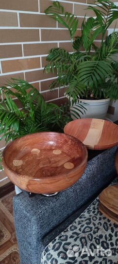 Посуда из дерева ручной работы