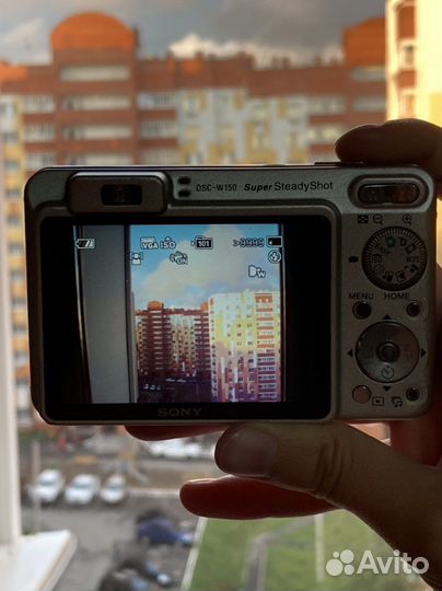 Компактный фотоаппарат sony cyber shot