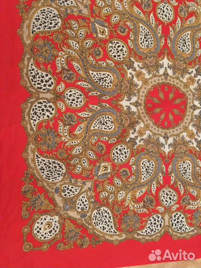 Павловопосадский платок шелковый