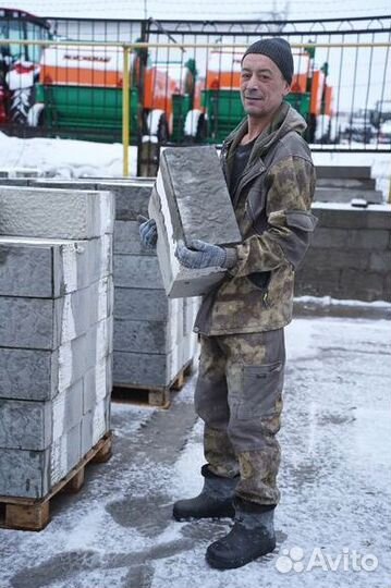 Теплоблок тройной утепленный