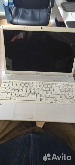 Sony vaio EB4 белый ноутбук, для игр