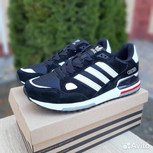 Кроссовки Adidas ZX750 Black White