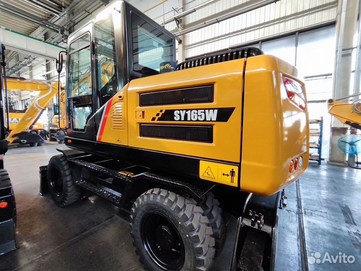 Колёсный экскаватор Sany SY165W, 2023