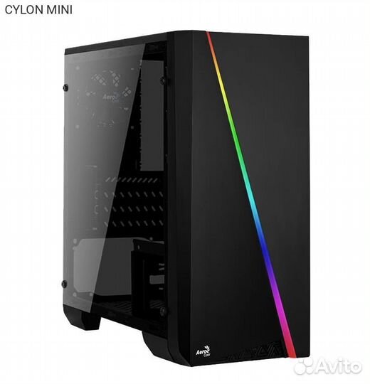 Корпус Aerocool Cylon Mini Minitower Без бп чёрный