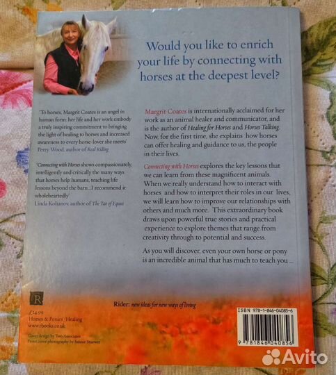 Книга на английском языке про лошадей