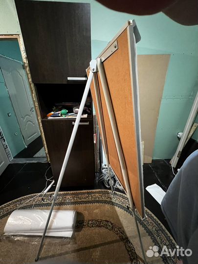 Доска флипчарт маркерная с бумагой