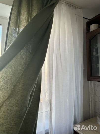 Тюль под лён