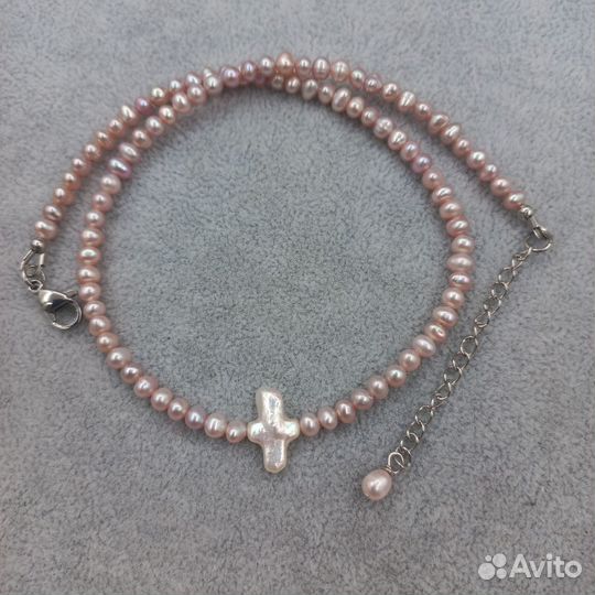 Чокер из жемчуга