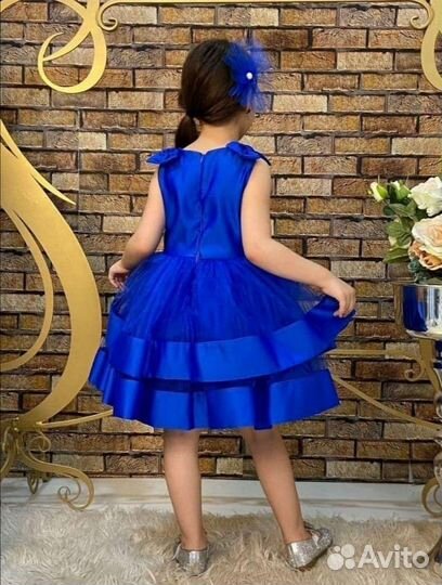 Пышное платье для девочки 116