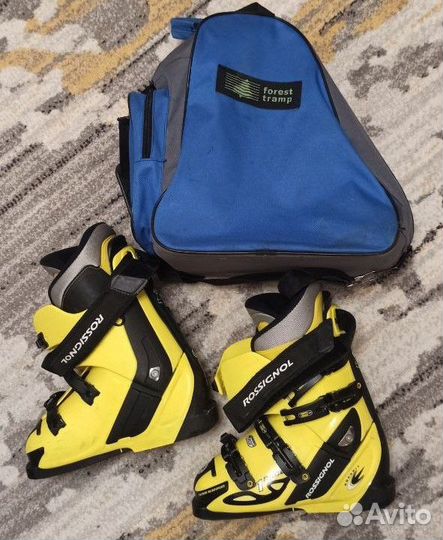 Горные лыжи женские комплект