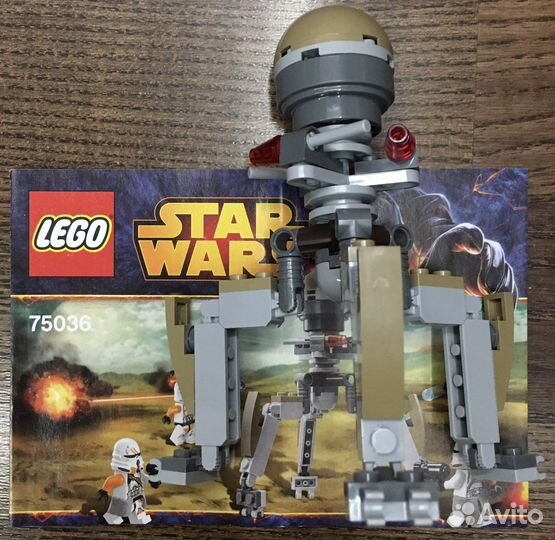 Lego Star Wars 75036 и другие без фигурок