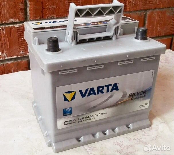 Аккумулятор Varta 54 Ah Б/у с гарантией