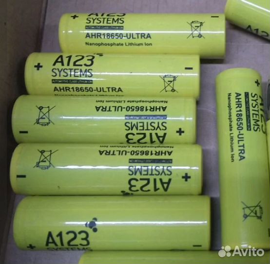 Аккумулятор AHR18650 A123 Systems