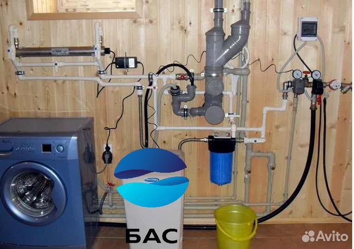 Фильтр для коттеджа от жесткости и железа