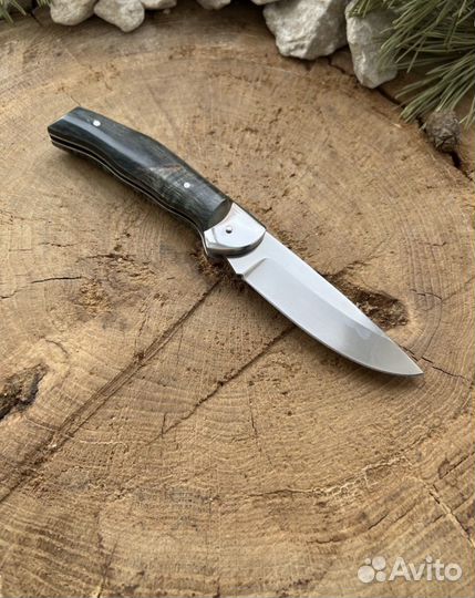Нож складной клык сталь VG10