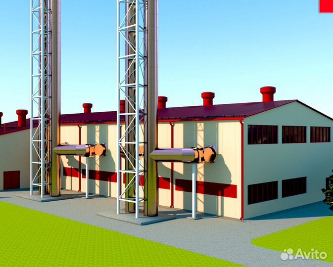 Блочно-модульная котельная Kotloff