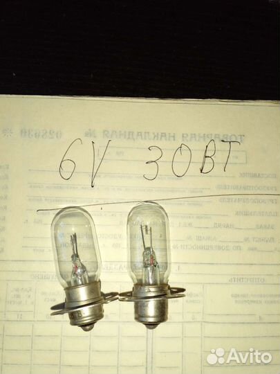 Лампочки 6 вольт