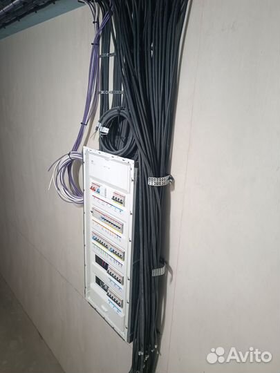 Бригада электромонтажников