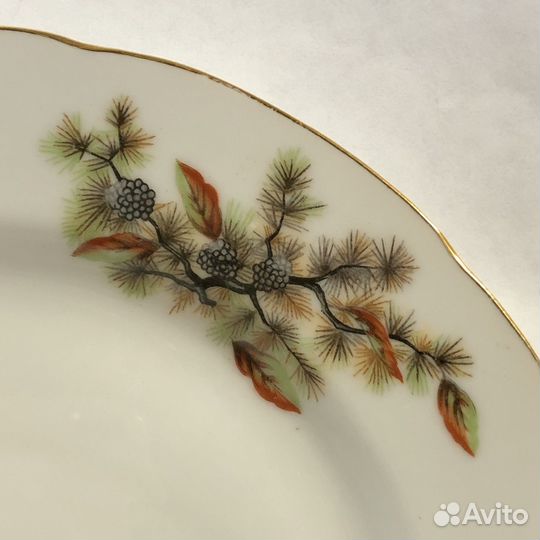 Тарелки плоские шишки Япония