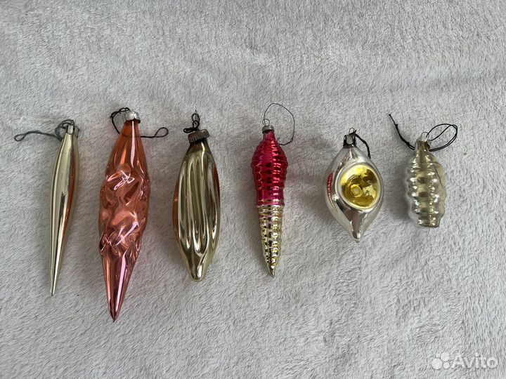 Елочные игрушки СССР