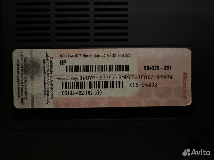 Ноутбу HP Pavilion dv6