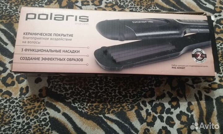 Утюжок гафре polaris