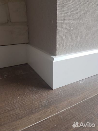 Установка любого плинтуса (мдф, дюрополимер и т.д)