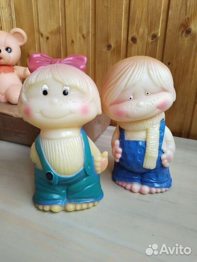 Резиновые игрушки СССР