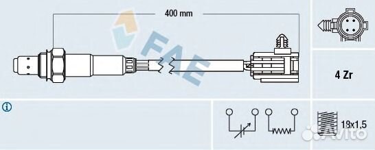 FAE 77325 Лямбда-зонд