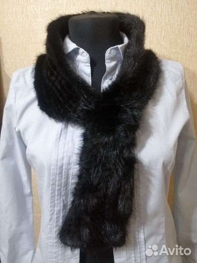 Шапка норковая и воротник