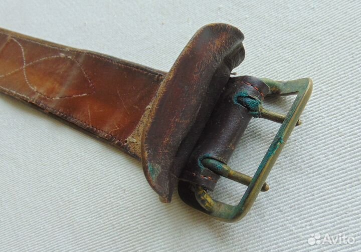 Ремень офицерский кожаный Р1, вс СССР