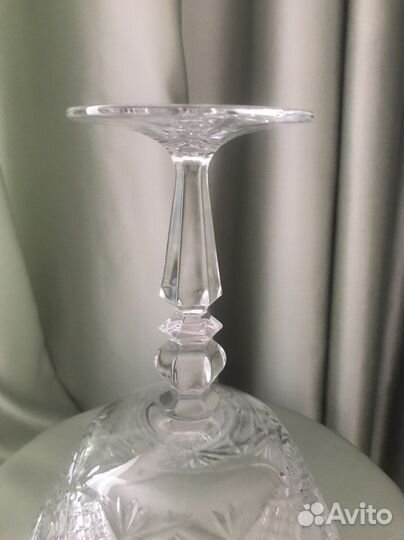 Хрустальная ваза на ножке СССР