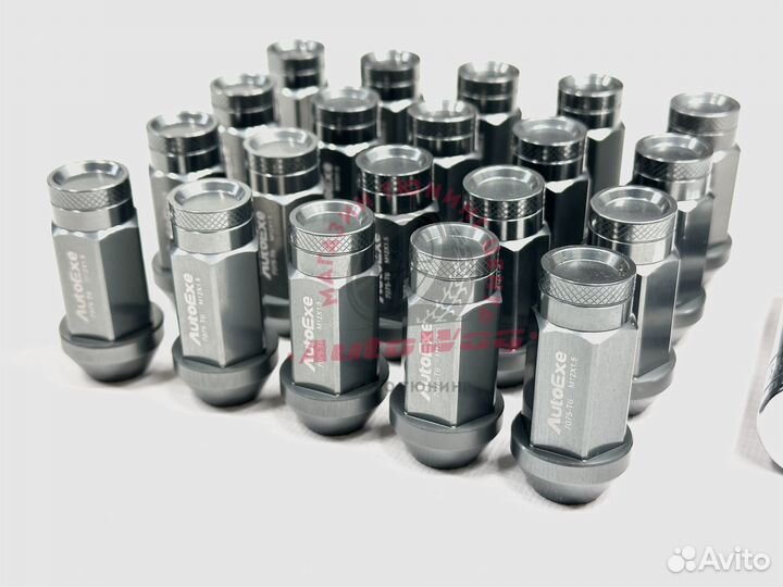 Титановые гайки колёсные Autoexe M12*1,5