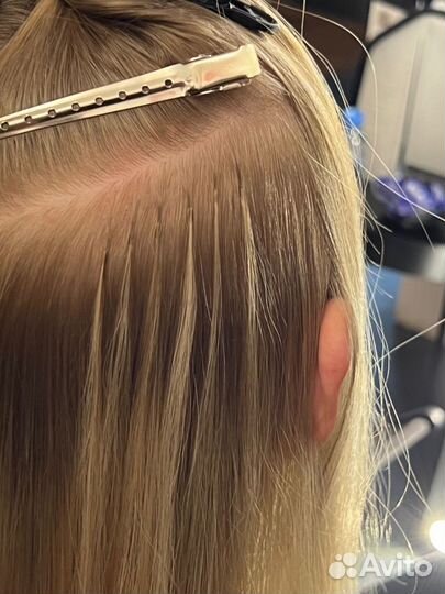 Наращивание волос / микронаращивание волос