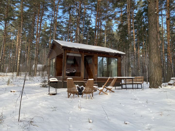 Дом 36 м² на участке 3 га