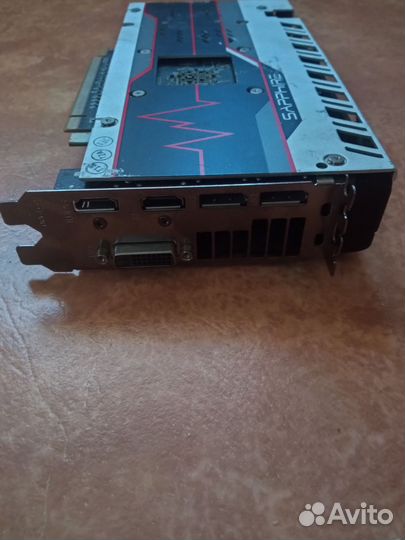 Видеокарта rx580 8gb sapphire 2048sp