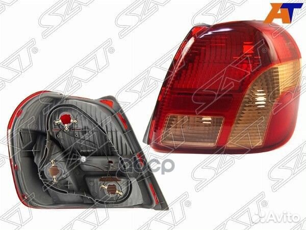 Фонарь задний toyota platz/echo 99-02 RH