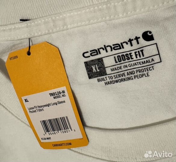 Лонгслив Carhartt Heavyweight Оригинал