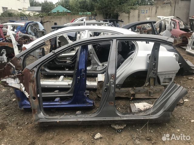 Порог со стойкой левый Lifan Solano 1 (2010–2016)