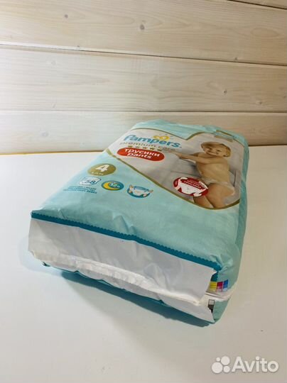 Подгузники трусики Pampers Premium Care 4 58 шт