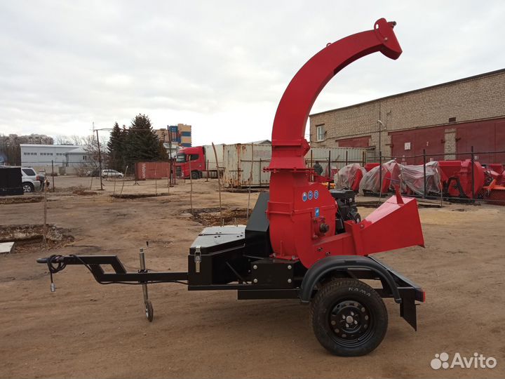 Рубительная Машина прицепная с двс