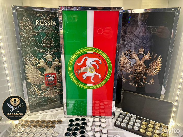 Нарды Татарстан со стеклом