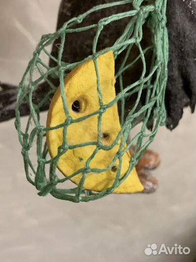 Ватная елочная игрушка