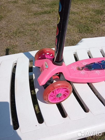 Самокат детский трехколесный бу