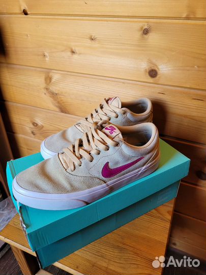 Кеды nike sb charge suede