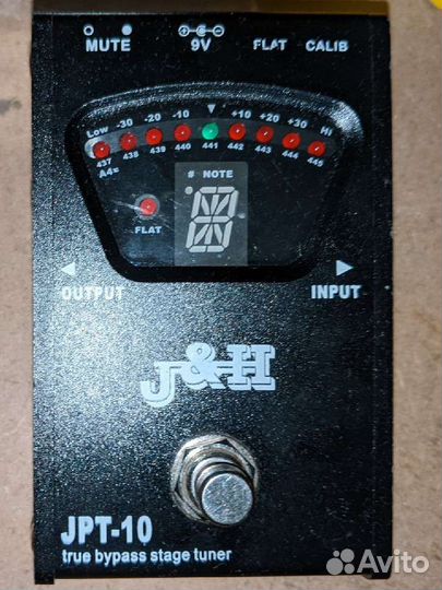 Гитарный тюнер J&H JPT-10